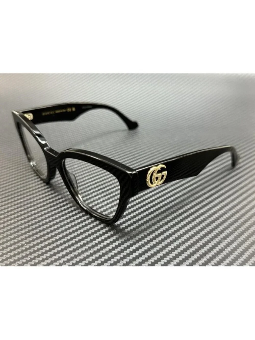 New Gucci Women Black Eyeglasses 54-18-145